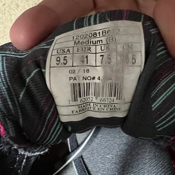 Brooks Ravenna 7 Pink Teal Stability Running Shoes Women’s 9.5 - Picture 11 of 12